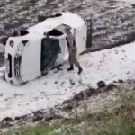 Ardahan'da Askeri Araç Devrildi: İki Asker Yaralandı