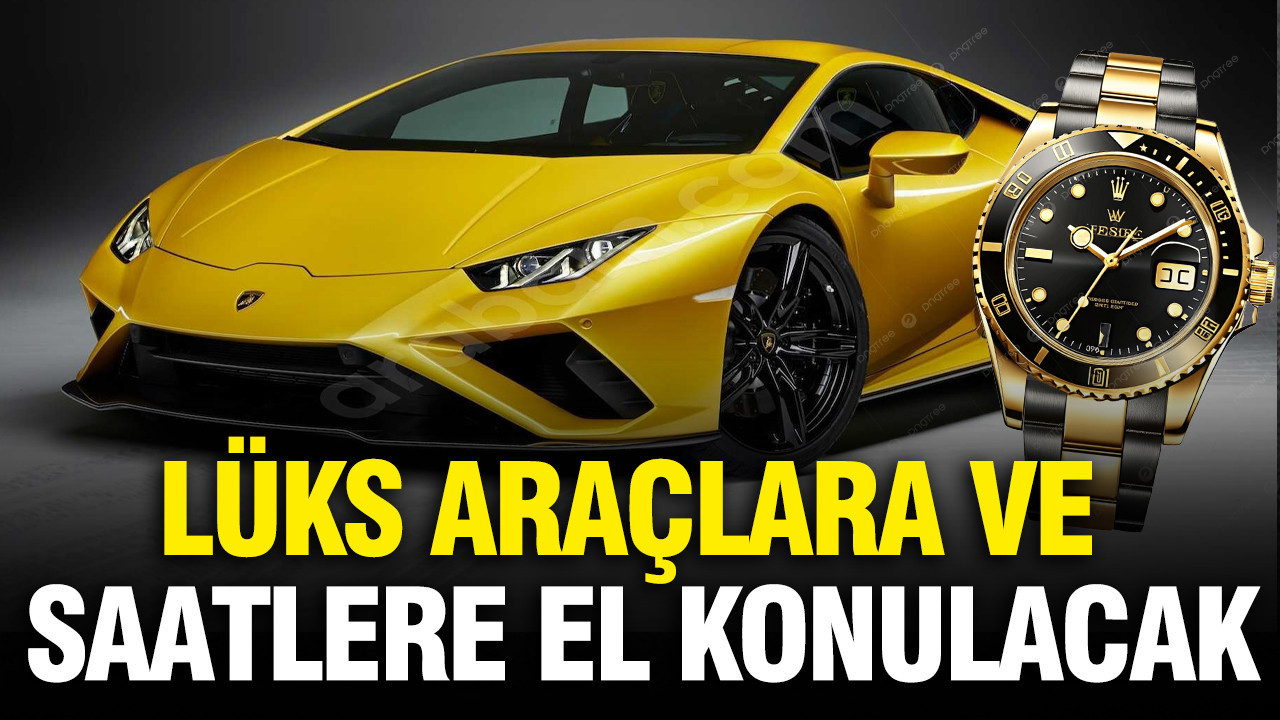 Almanyada luks araclara ve saatlere el konulacak e1wxE5vY